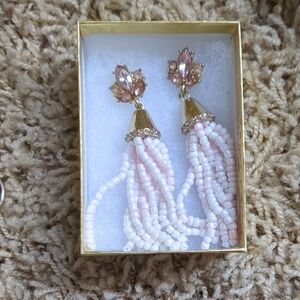 Pink Pearl Dangles